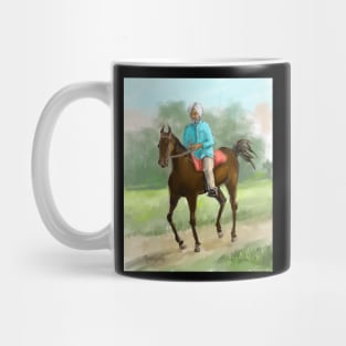 Babaji on Horseback Mug